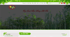 Desktop Screenshot of cayxanhtamhoang.com